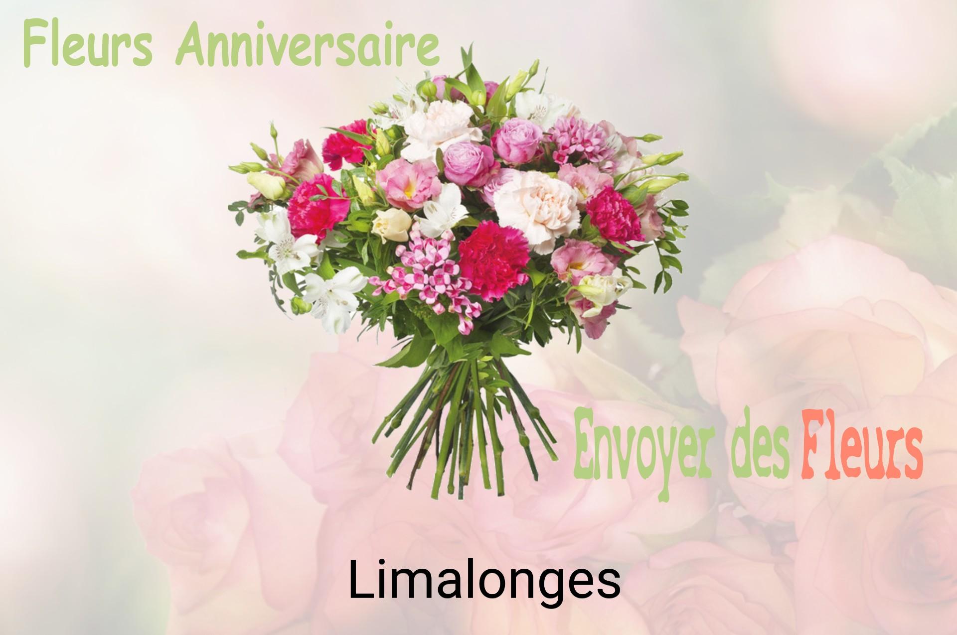 Bouquet de fleurs d’anniversaire livré à Limalonges